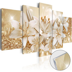 Akrilo stiklo paveikslas - Golden Bouquet [Glass] kaina ir informacija | Reprodukcijos, paveikslai | pigu.lt