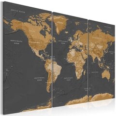 Paveikslas - World Map: Modern Aesthetics kaina ir informacija | Reprodukcijos, paveikslai | pigu.lt