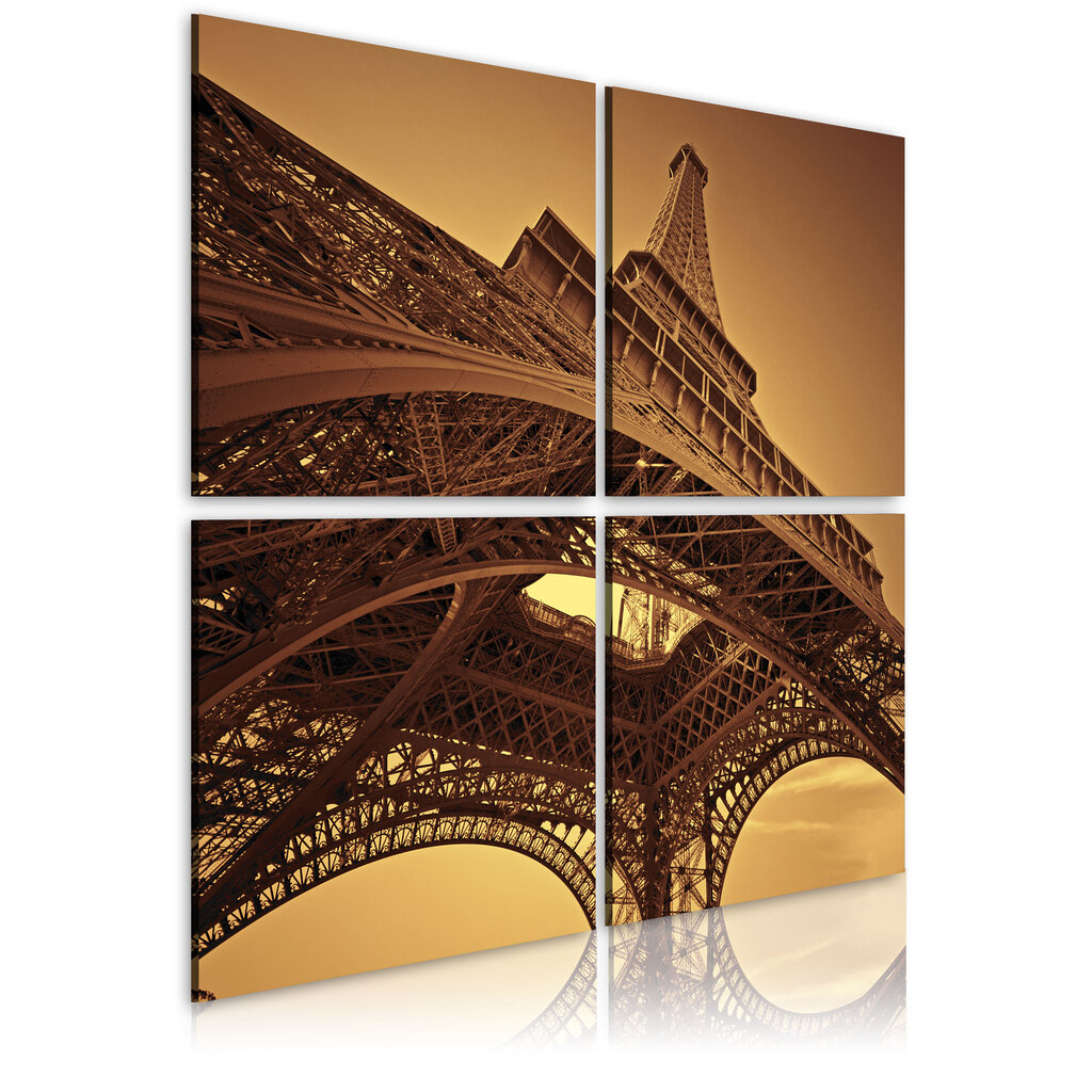 Paveikslas - Paris - Eiffel Tower kaina ir informacija | Reprodukcijos, paveikslai | pigu.lt