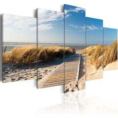 Paveikslas - Unguarded beach - 5 pieces цена и информация | Репродукции, картины | pigu.lt