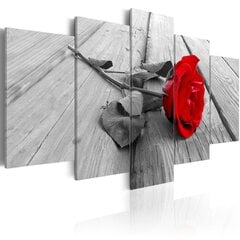 Paveikslas - Rose on wood kaina ir informacija | Reprodukcijos, paveikslai | pigu.lt