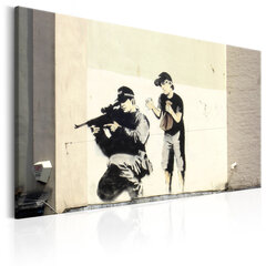 Paveikslas - Sniper and Child by Banksy цена и информация | Репродукции, картины | pigu.lt