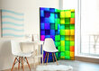 Pertvara - Colourful Cubes [Room Dividers] kaina ir informacija | Širmos, kambario pertvaros | pigu.lt