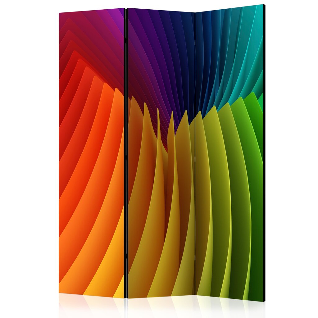 Pertvara - Rainbow Wave [Room Dividers] kaina ir informacija | Širmos, kambario pertvaros | pigu.lt