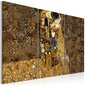Paveikslas - Klimt inspiration - Kiss kaina ir informacija | Reprodukcijos, paveikslai | pigu.lt