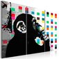 Paveikslas - The Thinker Monkey by Banksy цена и информация | Reprodukcijos, paveikslai | pigu.lt