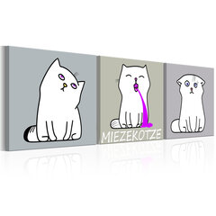 Paveikslas - Miezekotze: Cat Trio kaina ir informacija | Reprodukcijos, paveikslai | pigu.lt