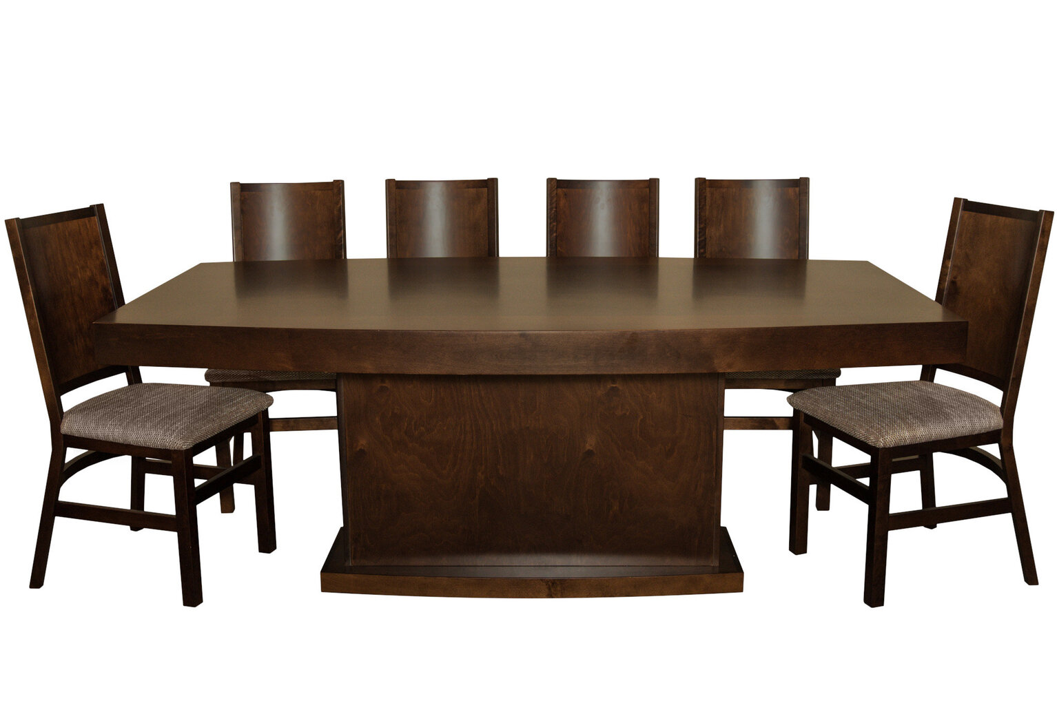 Optimata beržo medienos išskleidžiamas valgomojo stalas Lilian 154, rudas kaina ir informacija | Virtuvės ir valgomojo stalai, staliukai | pigu.lt