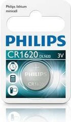Литиевый аккумулятор Philips CR1620/00B цена и информация | Батарейки | pigu.lt