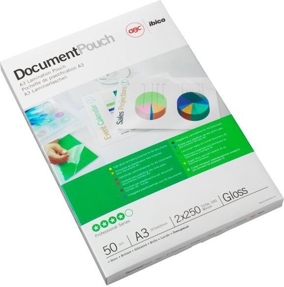 Dokumentų dėklas GBC Folia A3 2x125 kaina ir informacija | Kanceliarinės prekės | pigu.lt