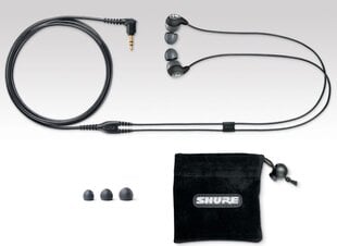 Shure SE112-GR-EFS наушники цена и информация | Теплая повязка на уши, черная | pigu.lt