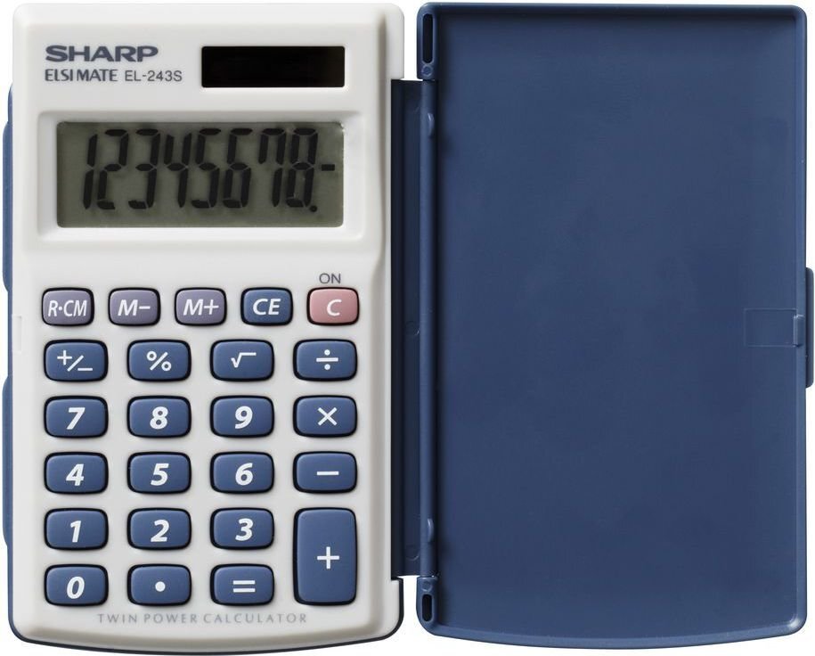 Skaičiuotuvas Sharp EL-243S цена и информация | Kanceliarinės prekės | pigu.lt