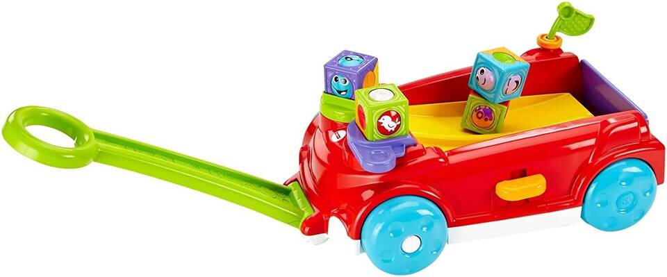 Stumdukas su kaladėlėmis Fisher Price kaina ir informacija | Žaislai kūdikiams | pigu.lt