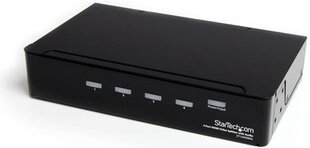 HDMI-переключатель Startech ST124HDMI2           Чёрный цена и информация | Адаптеры, USB-разветвители | pigu.lt