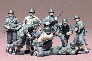 Tamiya - U.S. Infantry Set (West European Theater), 1/35, 35048 цена и информация | Игрушки для мальчиков | pigu.lt