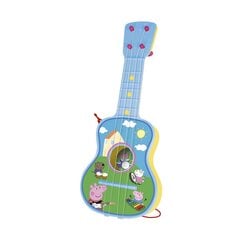 Kūdikių gitara Reig, Peppa Pig, mėlyna kaina ir informacija | Lavinamieji žaislai | pigu.lt