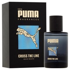 Tualetinis vanduo Puma Cross The Line EDT vyrams 50 ml kaina ir informacija | Puma Kvepalai, kosmetika | pigu.lt