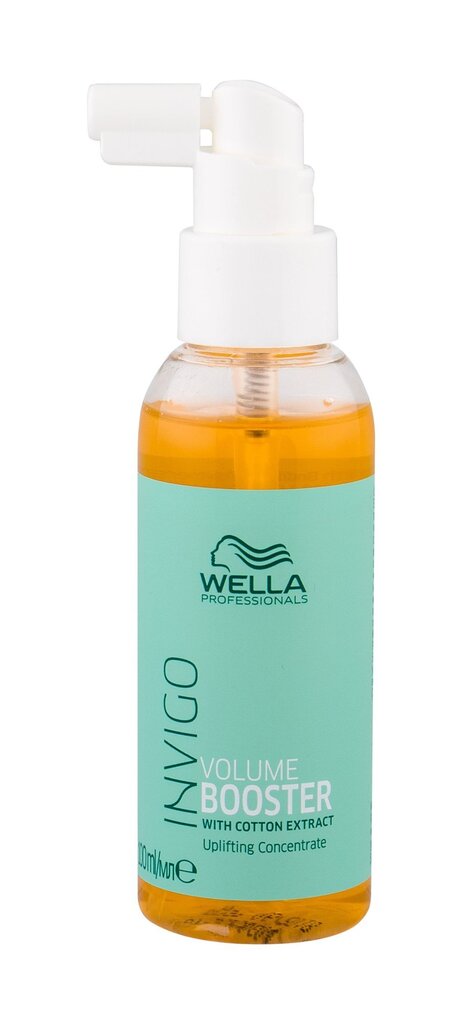 Apimties suteikiantis plaukų serumas Wella Professionals Invigo Volume Booster 100 ml цена и информация | Priemonės plaukų stiprinimui | pigu.lt