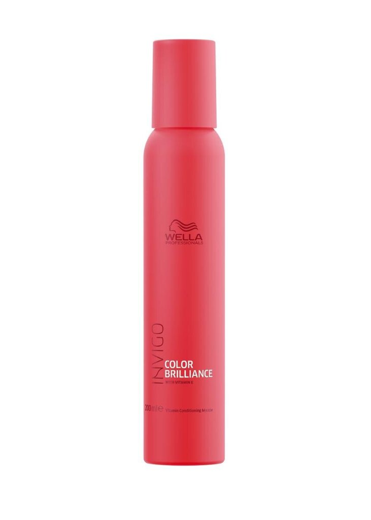 Putos dažytiems plaukams Wella Professionals Invigo Color Brilliance 200 ml цена и информация | Plaukų formavimo priemonės | pigu.lt