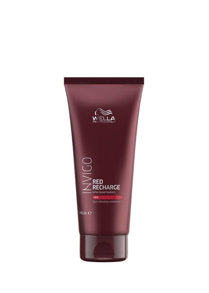 Kondicionierius raudoniems plaukams Wella Professionals Invigo Color Recharge 200 ml, Red цена и информация | Balzamai, kondicionieriai | pigu.lt