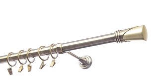Viengubas karnizas 25 mm APOLLO, 200 cm, antika kaina ir informacija | Karnizai | pigu.lt