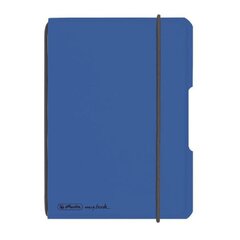 Блокнот Herlitz My.Book Flex Colour А6 40л клетка пластиковая обложка синий цена и информация | Тетради и бумажные товары | pigu.lt