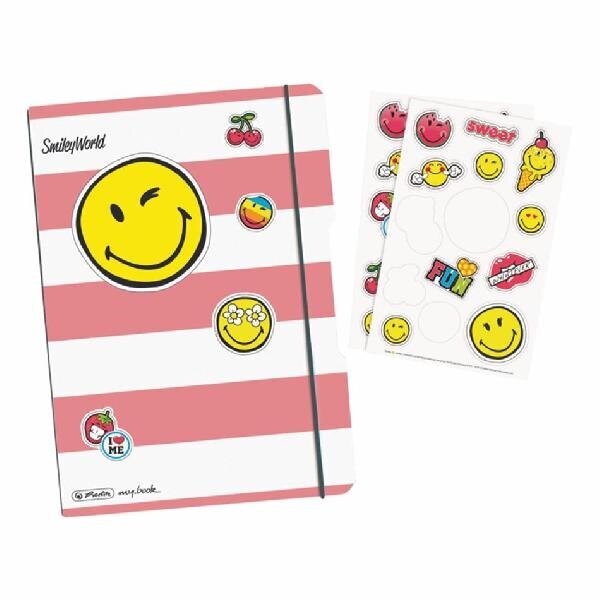 Sąsiuvinis flex A5/ 40 Smiley Girly цена и информация | Sąsiuviniai ir popieriaus prekės | pigu.lt