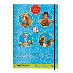 Блокнот Herlitz My.Book Flex А5 40л  Ice Age  клетка твердая ламинированная обложка цена и информация | Тетради и бумажные товары | pigu.lt