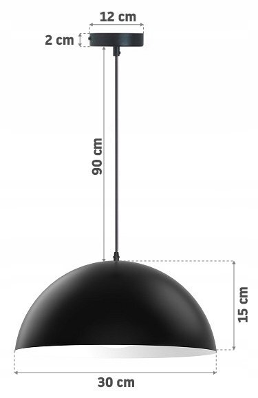 Pakabinamas šviestuvas Mezo black kaina ir informacija | Pakabinami šviestuvai | pigu.lt