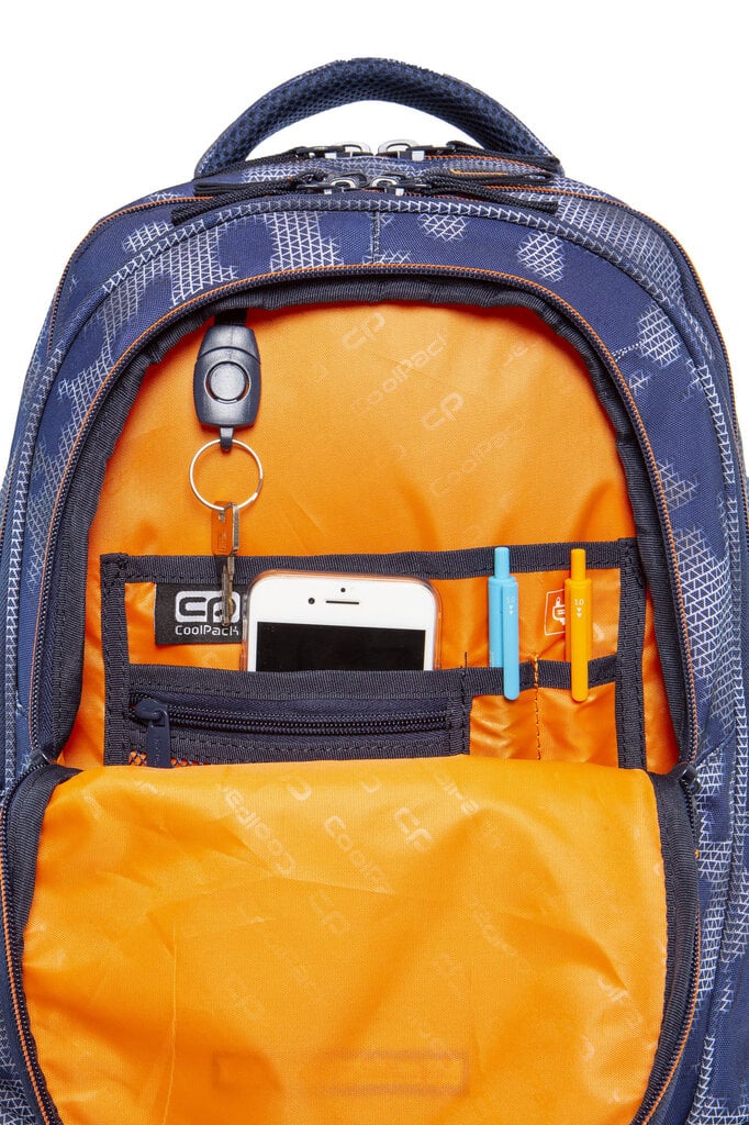 Ergonominė kuprinė CoolPack Factor Misty Tangerine B02002 kaina ir informacija | Kuprinės mokyklai, sportiniai maišeliai | pigu.lt