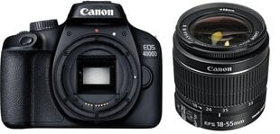 Canon EOS 4000D 18-55 IS II цена и информация | Цифровые фотоаппараты | pigu.lt