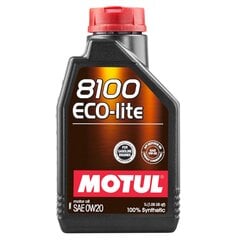 Alyva Motul 8100 ECO LITE 0W20 1L цена и информация | Моторные масла | pigu.lt