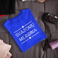 Moteriški marškinėliai "Svajonių mergina" цена и информация | Оригинальные футболки | pigu.lt