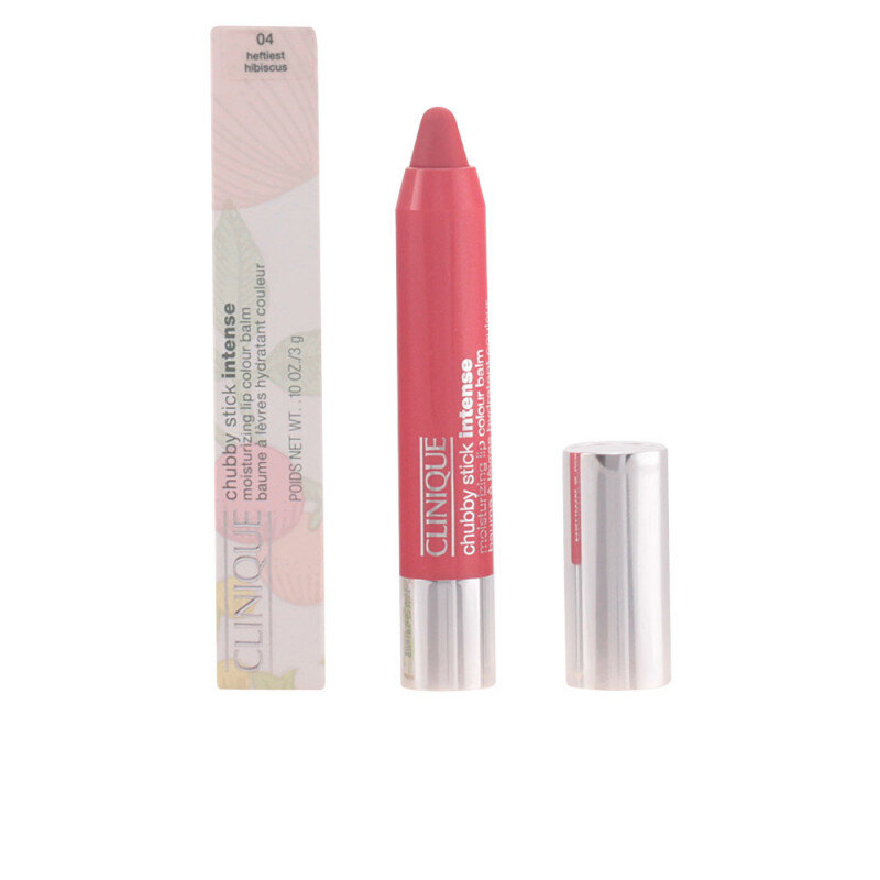 Drėkinamieji lūpų dažai - balzamas Clinique Chubby Stick, 04 Heftiest Hibiscus, 3 g kaina ir informacija | Lūpų dažai, blizgiai, balzamai, vazelinai | pigu.lt