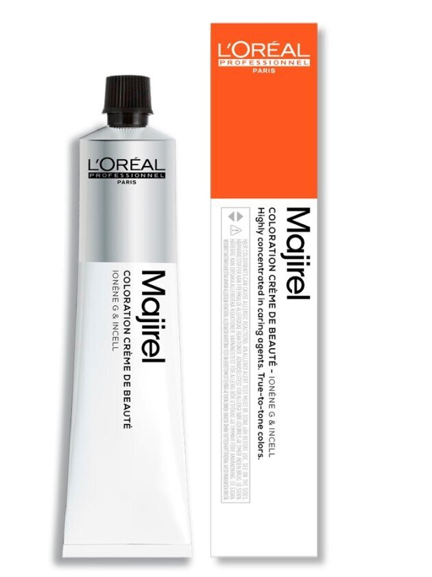 Plaukų dažai L‘Oreal Majirel 5.4, 50 ml цена и информация | Plaukų dažai | pigu.lt