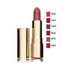 Lūpų dažai Clarins Joli Rouge Velvet, 732V Grenadine, 3,5 g kaina ir informacija | Lūpų dažai, blizgiai, balzamai, vazelinai | pigu.lt