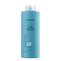 Очищающий шампунь Wella Invigo Aqua Pure 1000 мл цена и информация | Wella Духи, косметика | pigu.lt