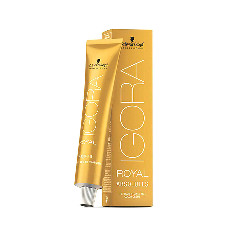 Profesionalūs plaukų dažai Schwarzkopf Professional IGORA Royal Absolutes, 7-10 Blond Medium Ash Natural, 60 ml kaina ir informacija | Plaukų dažai | pigu.lt