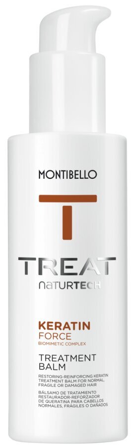 Montibello TREAT NaturTech Keratin Force plaukų balzamas цена и информация | Balzamai, kondicionieriai | pigu.lt