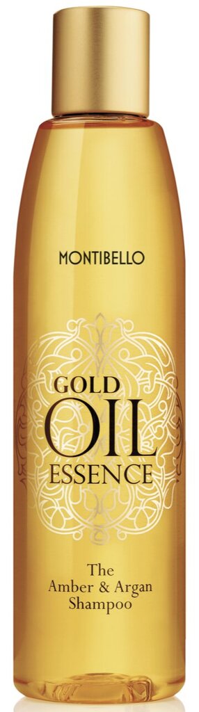 Montibello Gold Oil Essence The Amber & Argan atnaujinantis plaukų šampūnas (250ml) цена и информация | Šampūnai | pigu.lt