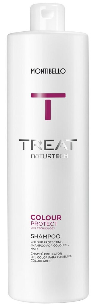 Montibello TREAT NaturTech Colour Protect šampūnas dažytiems plaukams (1000ml) kaina ir informacija | Šampūnai | pigu.lt