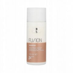 Plaukų šampūnas Wella Professionals Fusion Intense Repair, pažeistiems plaukams, 50 ml kaina ir informacija | Šampūnai | pigu.lt