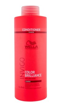 Plaukų kondicionierius dažytiems plaukams Wella Invigo Color Brilliance Coarse Vibrant, 1000 ml kaina ir informacija | Balzamai, kondicionieriai | pigu.lt