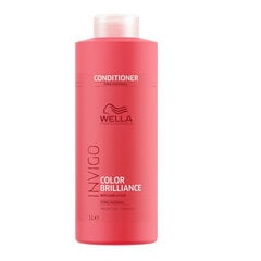 Кондиционер для волос нормальным и тонким волосам Wella Invigo Color Brilliance 1000 мл цена и информация | Бальзамы, кондиционеры | pigu.lt