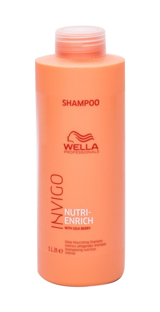 Maitinamasis šampūnas Wella Professionals Invigo Nutri Enrich Deep Nourishing Shampoo, 1000 ml kaina ir informacija | Šampūnai | pigu.lt