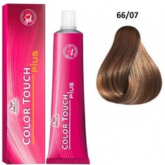 Ilgalaikiai plaukų dažai Wella Professionals Color Touch Plus, Nr.66/07 ruda, 60 ml kaina ir informacija | Plaukų dažai | pigu.lt