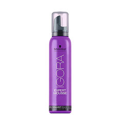 Pusiau ilgalaikiai plaukų dažai Schwarzkopf Semi-Permanent Tint Igora Expert Schwarzkopf 9.5-12 Mousse, 100 ml kaina ir informacija | Plaukų dažai | pigu.lt