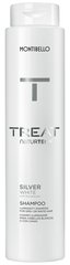 Montibello TREAT NaturTech Silver White plaukų šampūnas nuo geltonojo pigmento (300ml) kaina ir informacija | Šampūnai | pigu.lt