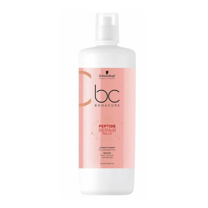 Kondicionierius pažeistiems plaukams Schwarzkopf Professional BC Bonacure Peptide Repair Rescue 1000 ml kaina ir informacija | Balzamai, kondicionieriai | pigu.lt