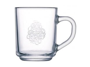 LUMINARC стеклянная чашка Floral, 250 мл цена и информация | Стаканы, фужеры, кувшины | pigu.lt